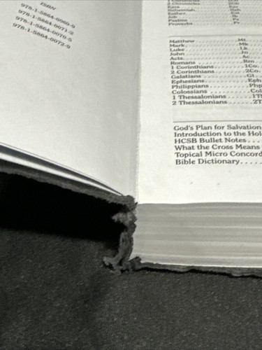 HCSB Holy Bible with Celtic Cross, Bonded Black Leather Bible. Word Of God - Picture 13 of 20