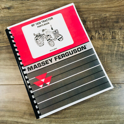 #ad #ad Massey Ferguson Mf 1030 Tractor Parts Manual Catalog Book Exploded Views $26.97
