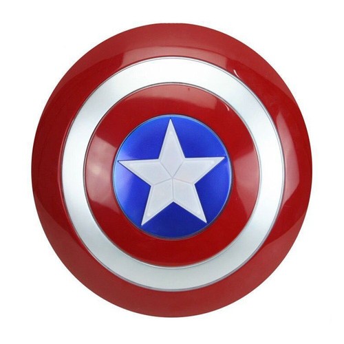 Avengers Capitan America Scudo con Luce LED Giocattolo da Collezione per Bambini Cosplay CALDO - Foto 11 di 11