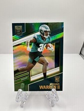 2022 Panini Elite Green Rookie MICHAEL WARREN II #176 RC Eagles