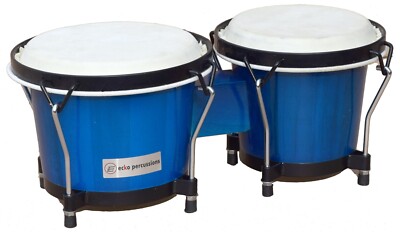 A Pair Full Size Bongos 6.5'' and 7.5''  into 3 Colors (Free Shipped in USA)