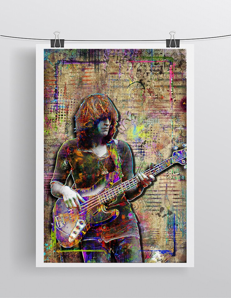 John Paul Jones Led Zeppelin Poster, John Paul Bass Led Zeppelin Free Ship US eBay