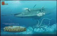 PEGASUS 1/144 20,000 Leagues Under the Sea: The Nautilus Submarine w/Sq PGS9120