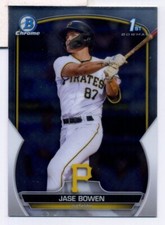 2023 Bowman Chrome Prospects #BCP-146 Jase Bowen 1st Bowman Rc Pirates