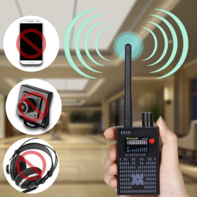 NEW G318 Anti-Spy Signal Detector Hidden Camera Lens GSM Device Tracer Finder