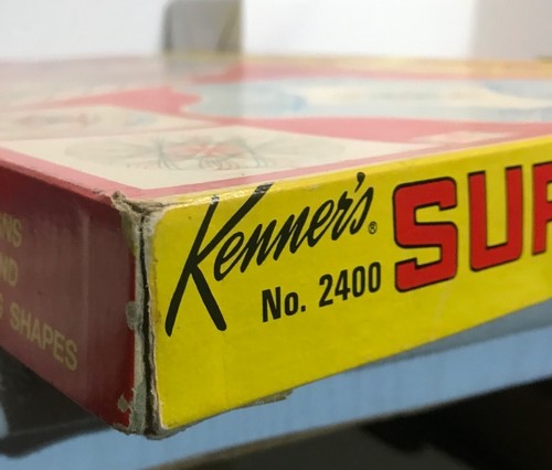 Vtg 1969 Kenners Super Spirograph No. 2400 Vintage Art Set Red Pins Pens Clean - Picture 11 of 13