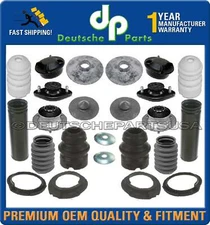 BMW E46 FRONT + REAR STRUT BEARINGS SHOCK MOUNT MOUNTS MOUNTING SUSPENSION KIT