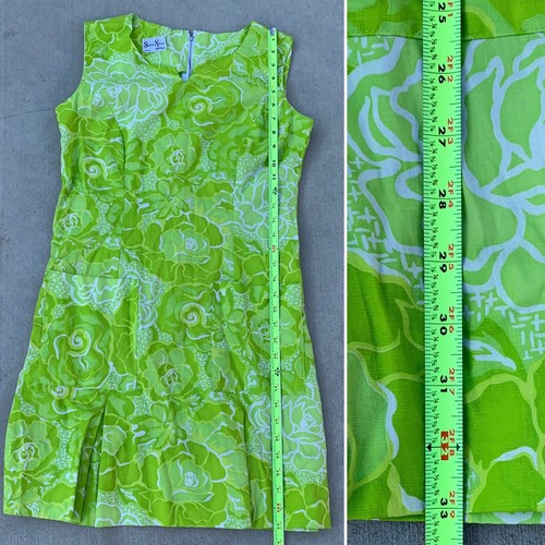 Shaker Square by Bill Sims Vintage Sleeveless Front Pockets Metal Zip 60s S/M - Picture 11 of 12
