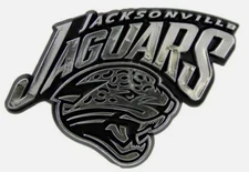 Jacksonville Jaguars Retro Silver Auto Emblem  (ProMark)