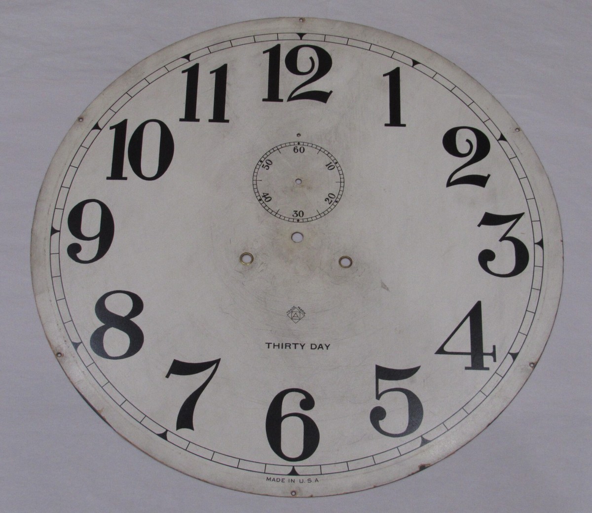 Antique Ansonia No. 1 Gallery Wall Clock 30-Day, Key-wind