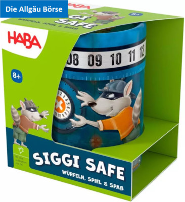 Haba 2010899001 Siggi Safe Würfelspiel ab 8 Neu OVP