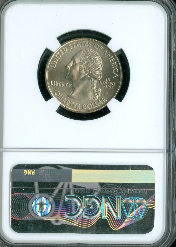 2009 P NORTHERN MARIANAS QUARTER NGC MS67 BUSINESS STRIKE MAC  SPOTLESS * - Image 2 of 2