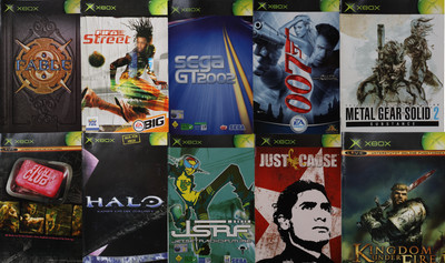 XBOX Classic Anleitungen - Auswahl