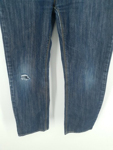 Levis 218 Jeans Boys 16 Slim Straight Fit Distressed Medium Wash* - Picture 5 of 12