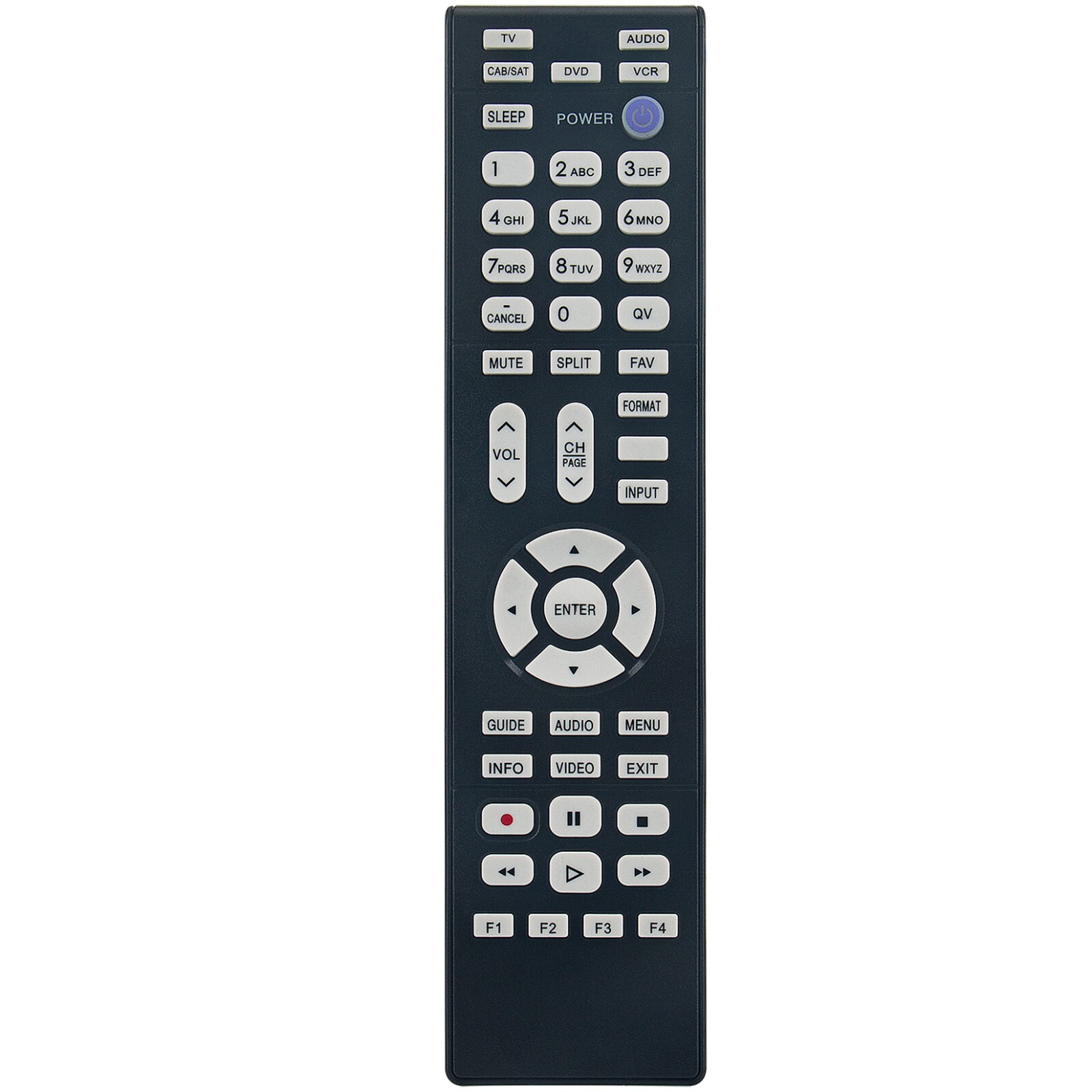 290P187A20 Replace Remote for Mitsubishi TV LT-46144 LT-52133 LT-52144 ...