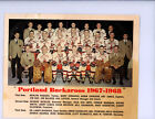 1967-68 Portland Buckaroos team signed photo with 19 autos autographs Whl hockey