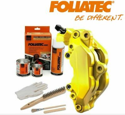 Kit peinture etrier Foliatec Jaune pour personnaliser vos jantes alu