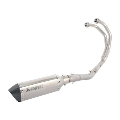 Full System Exhaust Header Link Pipe Muffler Fits for Yamaha MT03 MT25 2016-2025