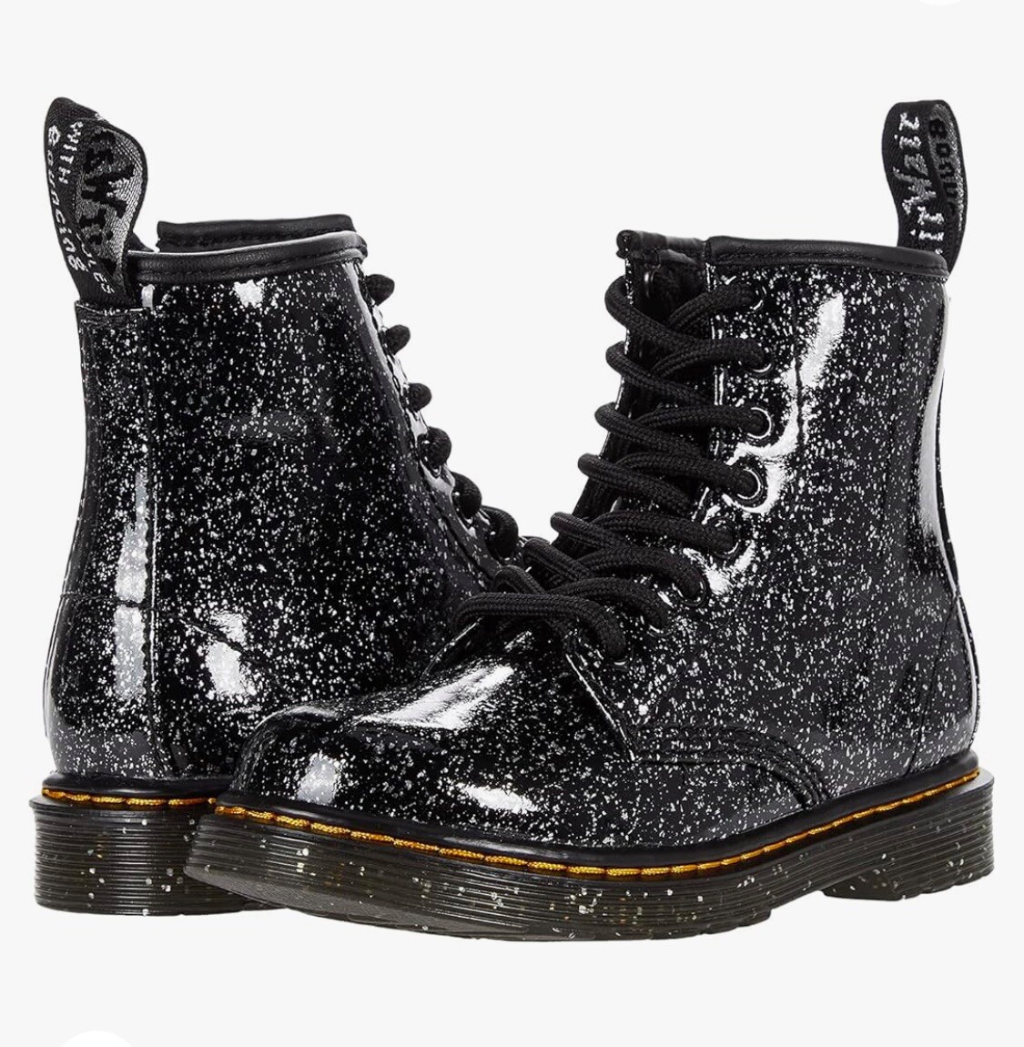 Dr. Martens Sz Girl 6 Big Kid 37 EU 1460 Y Lace Up Black