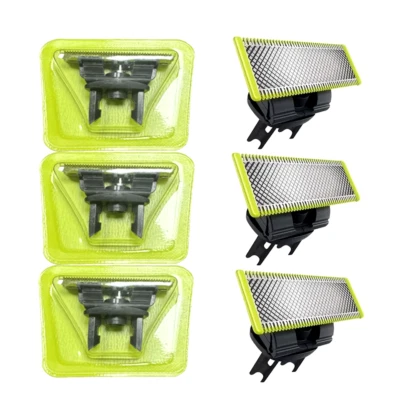 VIVID 3 Lamette per Oneblade Rasoio Elettrico, Lame di Ricambio per Philips Oneblade