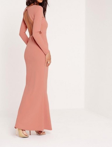 back maxi dress pink (M68/18 