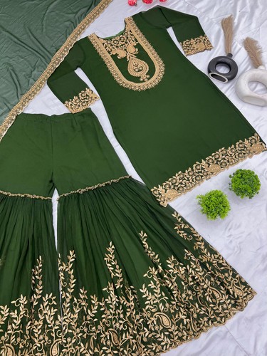 Indian Salwar Kameez Suit Designer Pakistani Bollywood Party Wear Wedding Dress - Picture 10 of 64