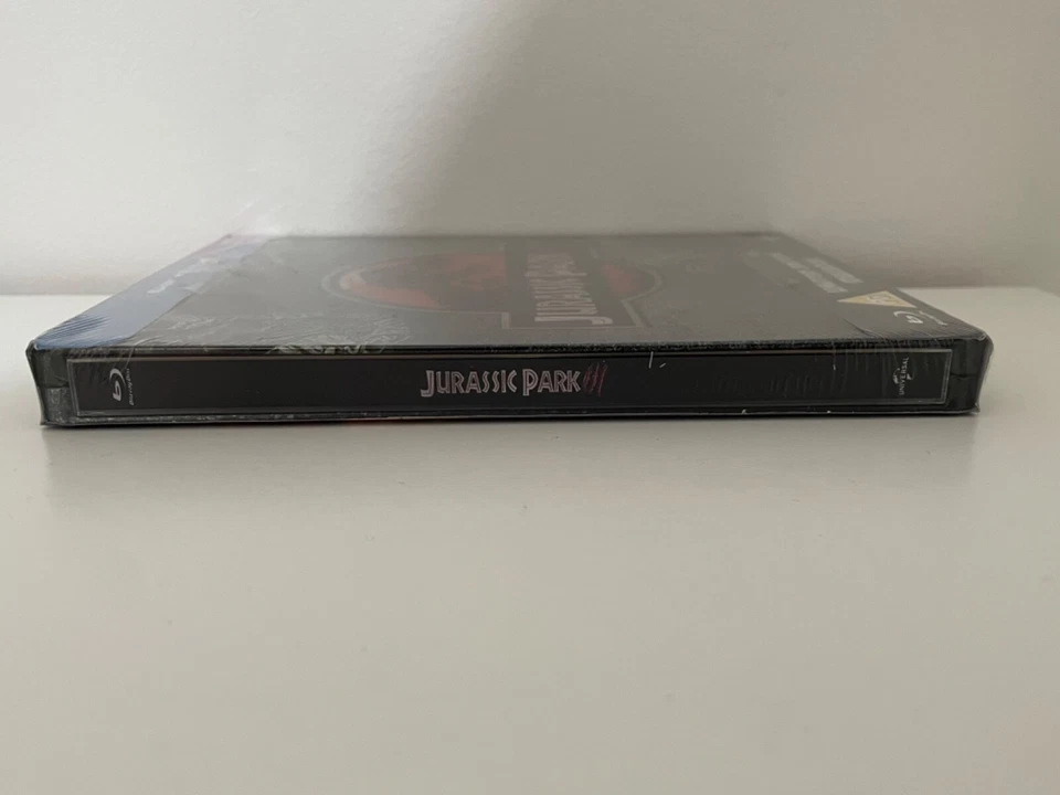 JURASSIC PARK 3 LIMITED EDITION UK BLU RAY STEELBOOK (NEW AND SEALED) - Image 3 of 4