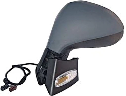 Wing Side Mirror Convex Heated Primed LEFT Fits PEUGEOT 207 Wagon 2006-