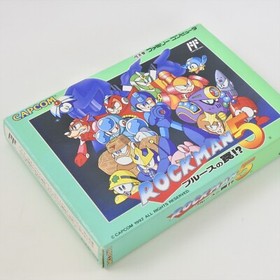 ROCKMAN 5 Megaman Famicom Nintendo 2425 fc
