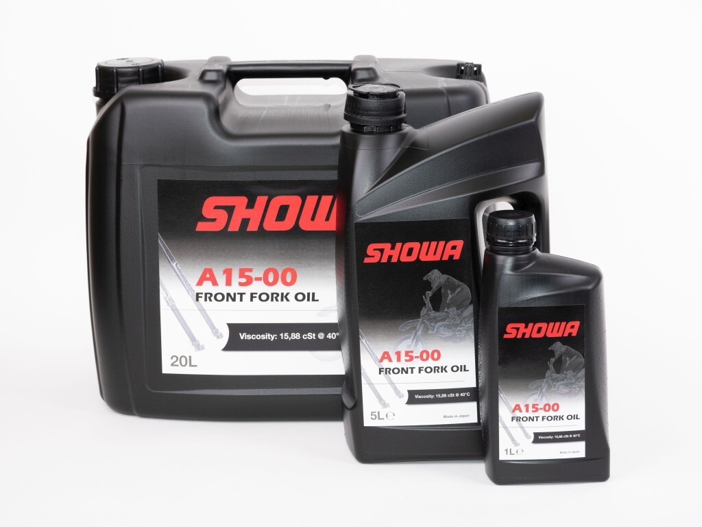 Huile pour fourche avant 5W fluide de suspension moto A15-00 bidon 5L