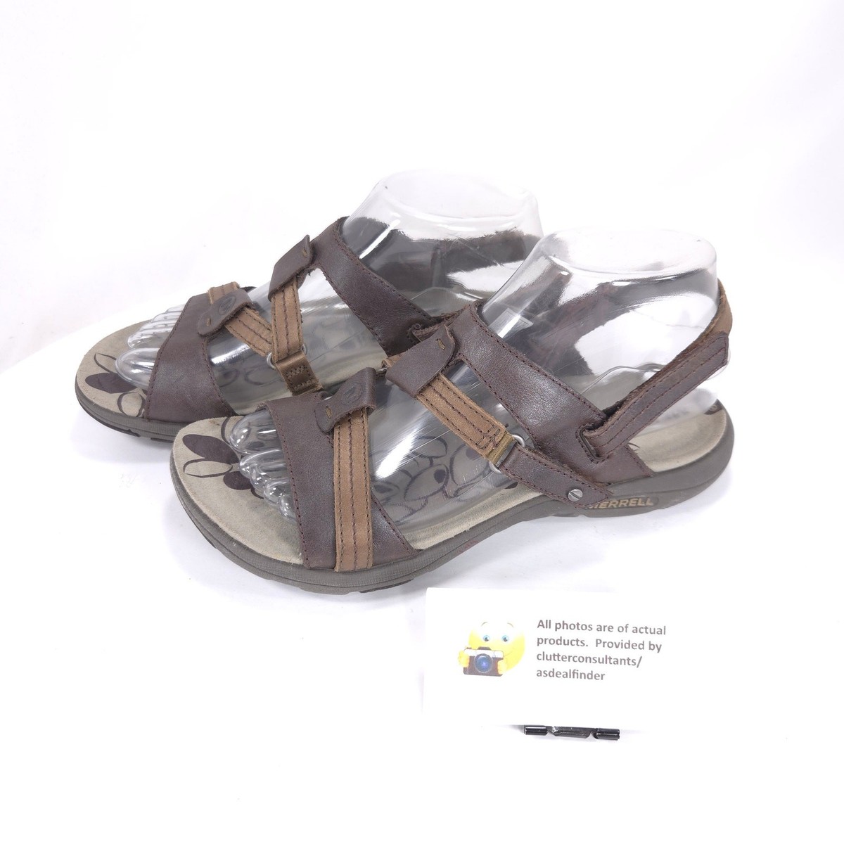 Merrell Bracken Strappy Adjustable Sandals Womens Size 7 J62098
