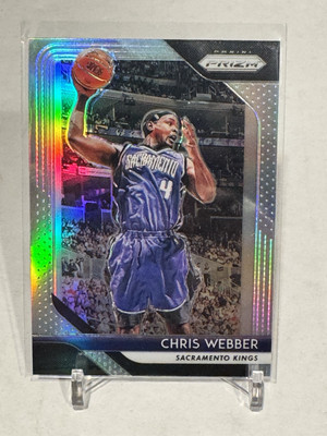 2018-19 Panini Prizm Silver/Holo Refractor #165 Chris Webber NBA