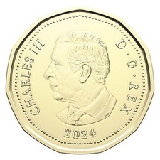 Canada 1 dollar 2024 - UNC - loonie - King Charles III