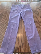 W by Worth Women's Size 12 Purple Casual Pants