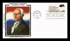 DR JIM STAMPS US COVER CONSTITUTION BICENTENNIAL FDC RUFUS KING COLORANO SILK