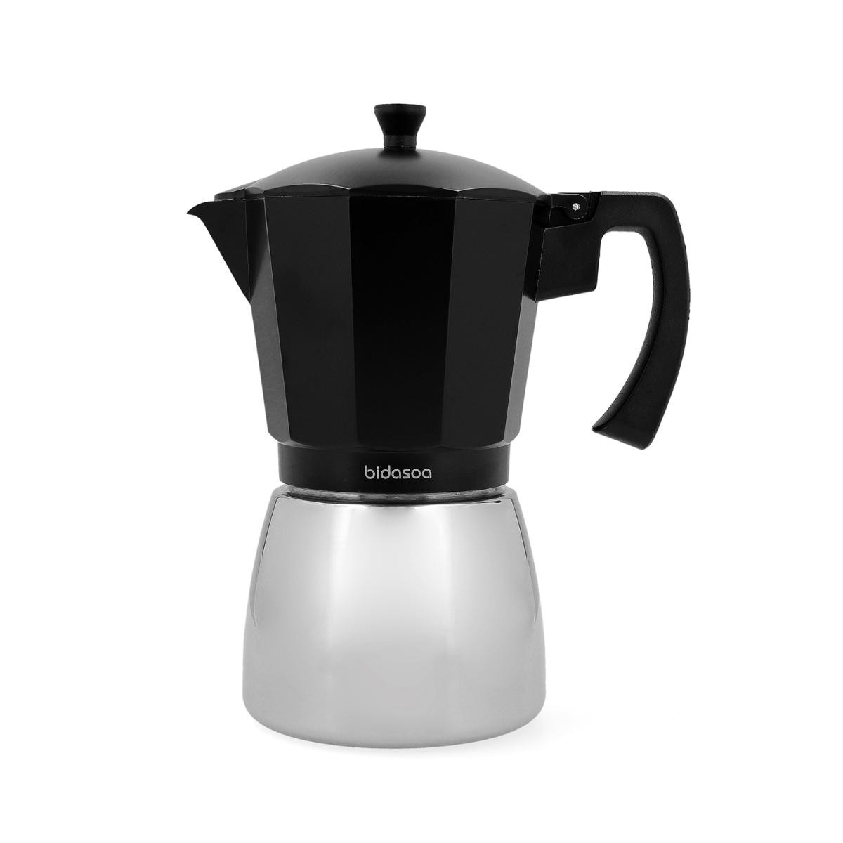 MACCHINA DA CAFFÈ IN ALLUMINIO E ACCIAIO