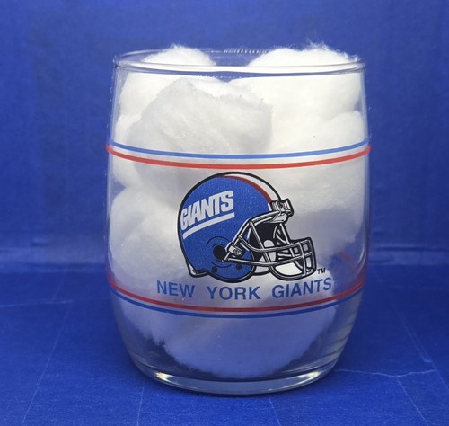 New York Giants 12 OZ Tumbler/Whiskey/Rocks Glass Vintage 90's NFL - Picture 1 of 6
