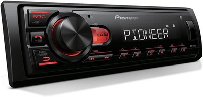 Pioneer MVH-S110BT 1-Din Digital Media Receiver Car Stereo   Bluetooth, Black