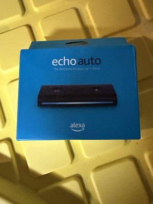 Amazon Echo Auto Hands Free Smart Vehicle Car Speaker Assistant Alexa New Sealed