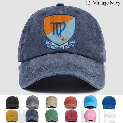 Customized Personalization Embroidered Hat Uss Virgo Ae-30, Trucker Hat, Gift