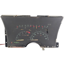 92-94 Chevy Gmc Truck Instrument Speedometer Gauge Cluster 215k Miles 16140289
