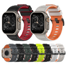 Soft Silicone Sport Band Strap for Apple Watch Series 11 10 9 8 7 6 SE Ultra 2 3