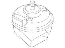 Genuine Porsche Horn 955-635-021-01