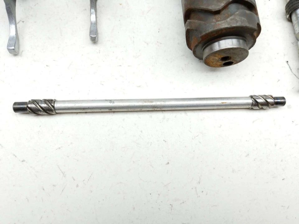 08-20 Yamaha WR250R Transmisión Cambio Horquillas Tambor con Eje de Cambio Foto 3 de 4