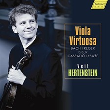 J S / HERTENSTEIN BACH - Viola Virtuosa - CD - **Mint Condition**