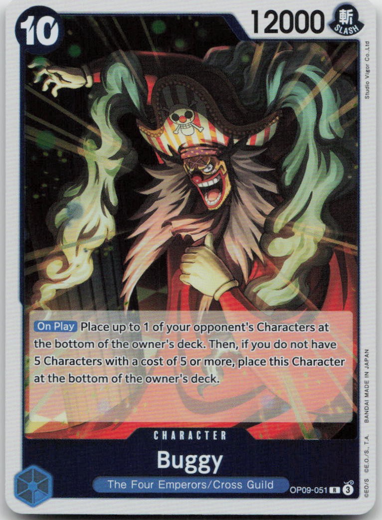Buggy (051) OP09-051 Emperors in the New World Foil