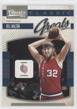 2009-10 Panini Classics Classic Greats Bill Walton #3 HOF 0a7