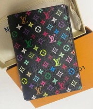 Louis Vuitton x Murakami Takashi Passport Cover  Multicolor Couverture With box