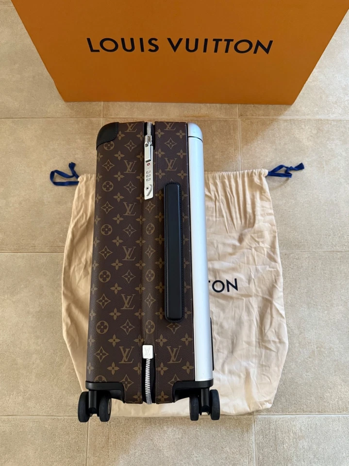 Louis Vuitton HORIZON 55 Trolley Monogram Macassar 100% Authentic M20294 - Image 3 of 4