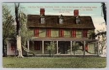 Old Sun Tavern  Fairfield Connecticut Postcard